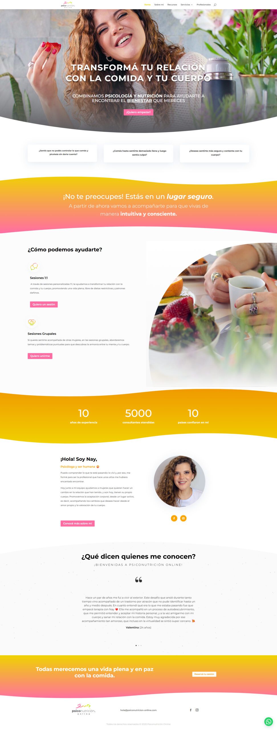 Psiconutrición Online